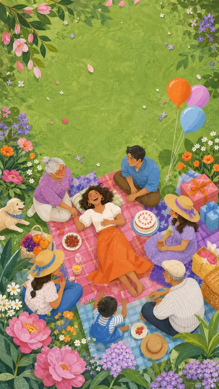 Garden Birthday Picnic